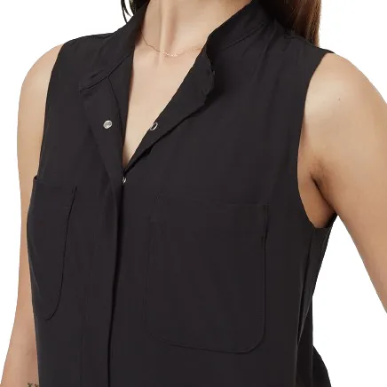 Women's InMotion Sleeveless Jumpsuit (Meteorite Black)