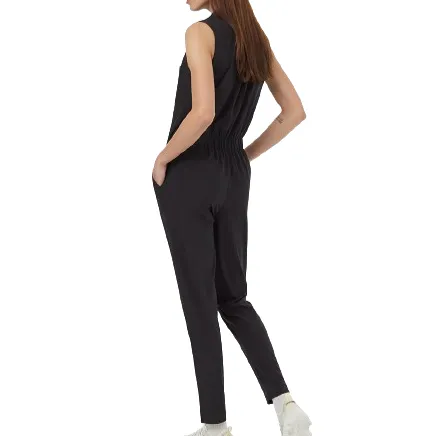 Women's InMotion Sleeveless Jumpsuit (Meteorite Black)