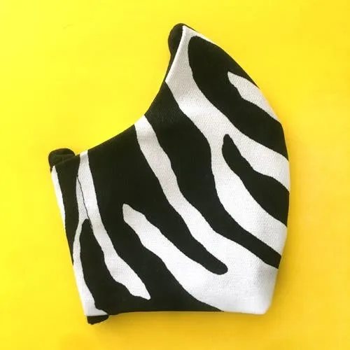 Zebra Print Idol Masque by Rock Roll Repeat